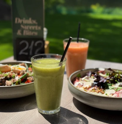 Dagentree met salade of smoothie